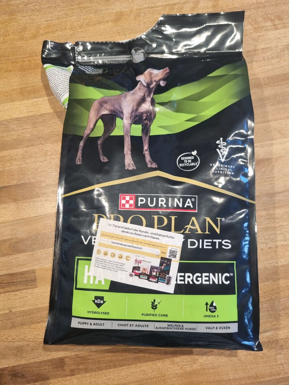 PURINA PRO PLAN Veterinary Diets HA Hypoallergenic (Gebraucht) in Suhr fr  CHF 15  mit Lieferung auf Ricardo kaufen