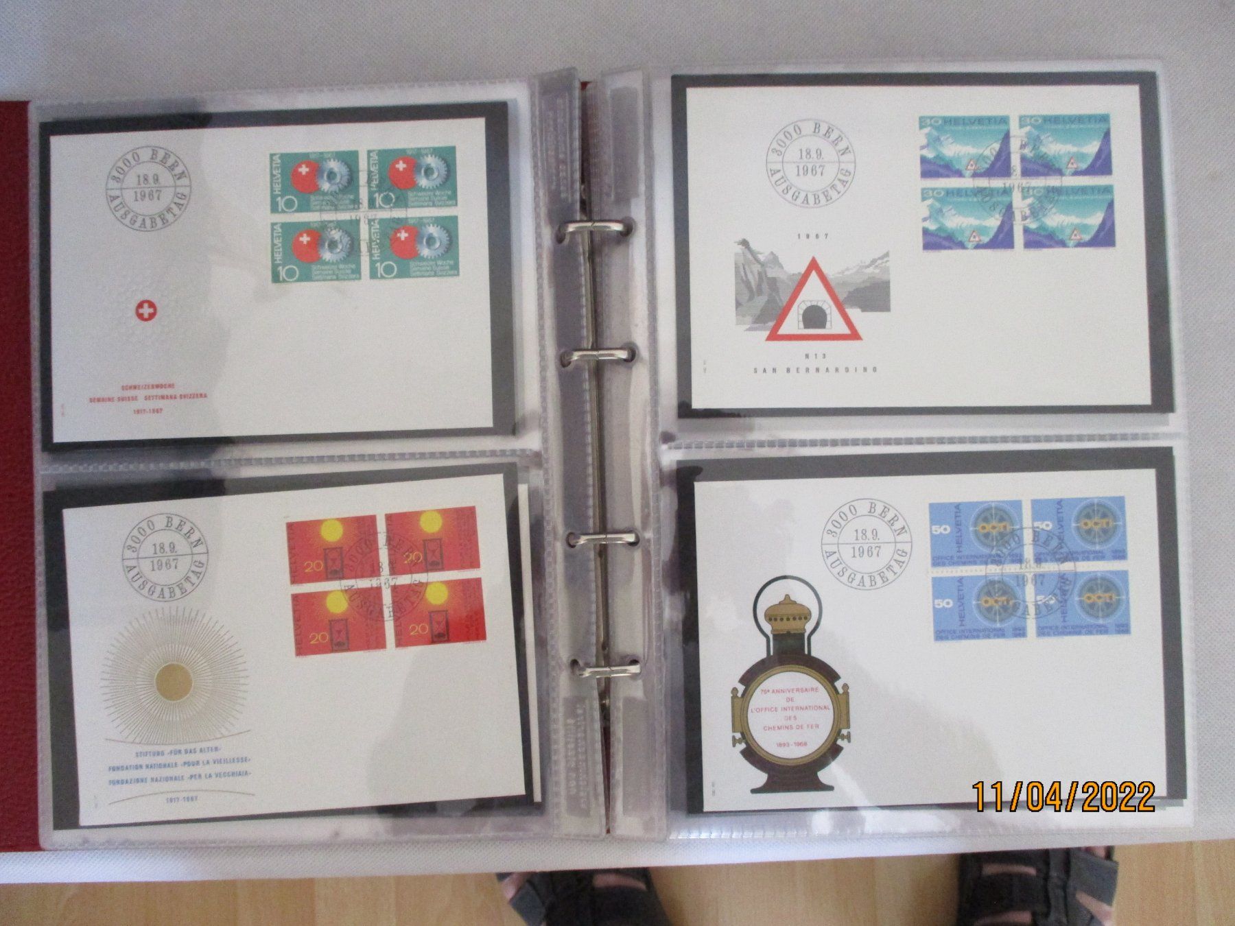 Tutti i francobolli: Sammlung Ersttagsbriefe & Diverses – Nuovo (secondo la descrizione) da Liestal venduto da Disc-Point 4