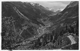 Orsières (VS) – Val Ferret und die Strasse nach Champex