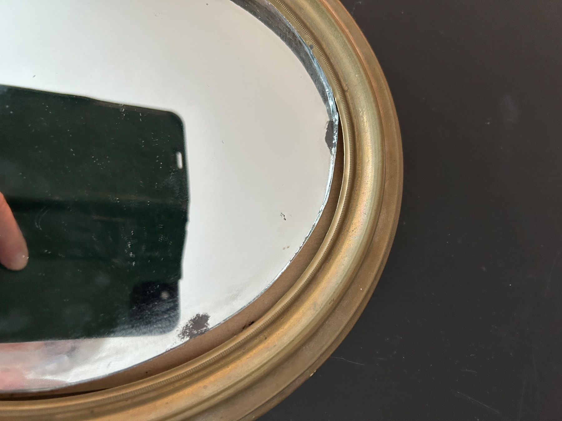 Cornici: Antiker Bilderrahmen aus Gelbblech – Usato da Zumikon venduto da tuna007 2