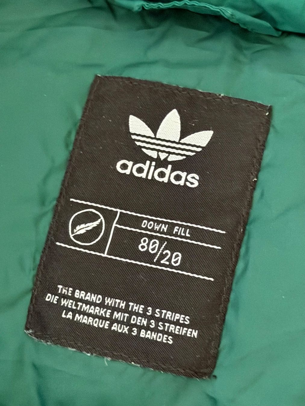 Adidas Jacken: Adidas Originals Daunenjacke Puffer Grün – 80/20 Down – Gebraucht aus Meggen von Smikopiko 4
