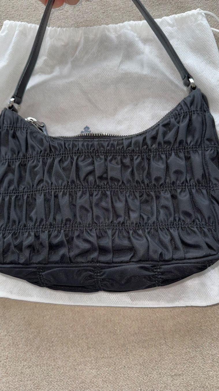 Prada Borse: Prada Saffiano Leather and Nylon Mini Bag – Usato da Klingnau venduto da Vdado 3