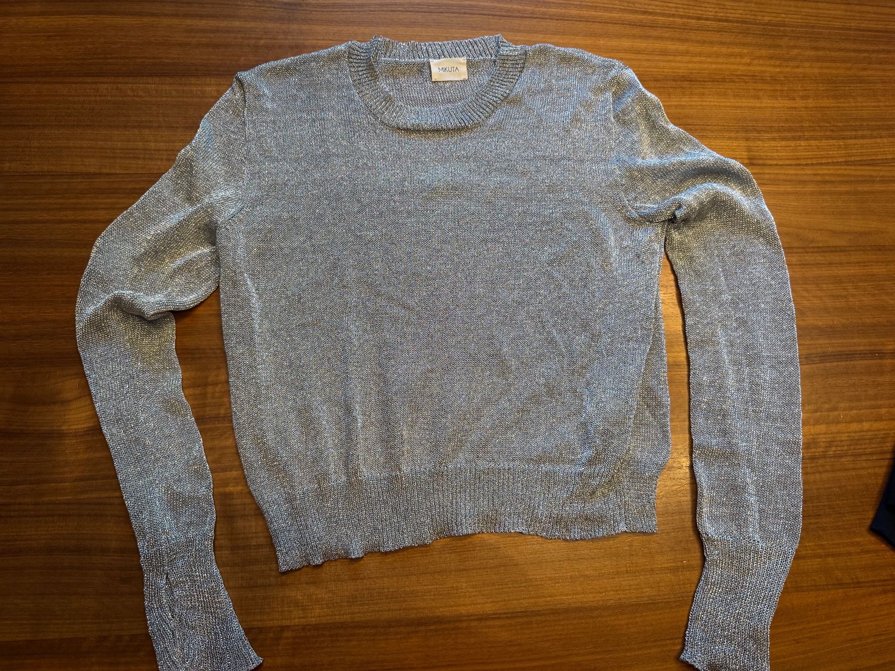Maglioni & Felpe: MIKUTA Pullover, silber-grau, Grösse M – Usato da Wabern venduto da coody33