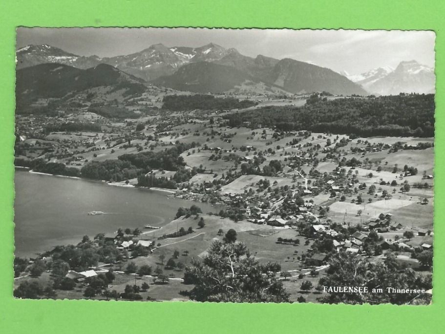 Cartoline postali: Faulensee am Thunersee – Usato da Zürich venduto da t24_de