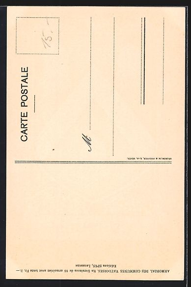 Cartoline postali: Reverolle, Wappen, Weintrauben-Ornamente – Usato da Berlin venduto da bartko-reher 1