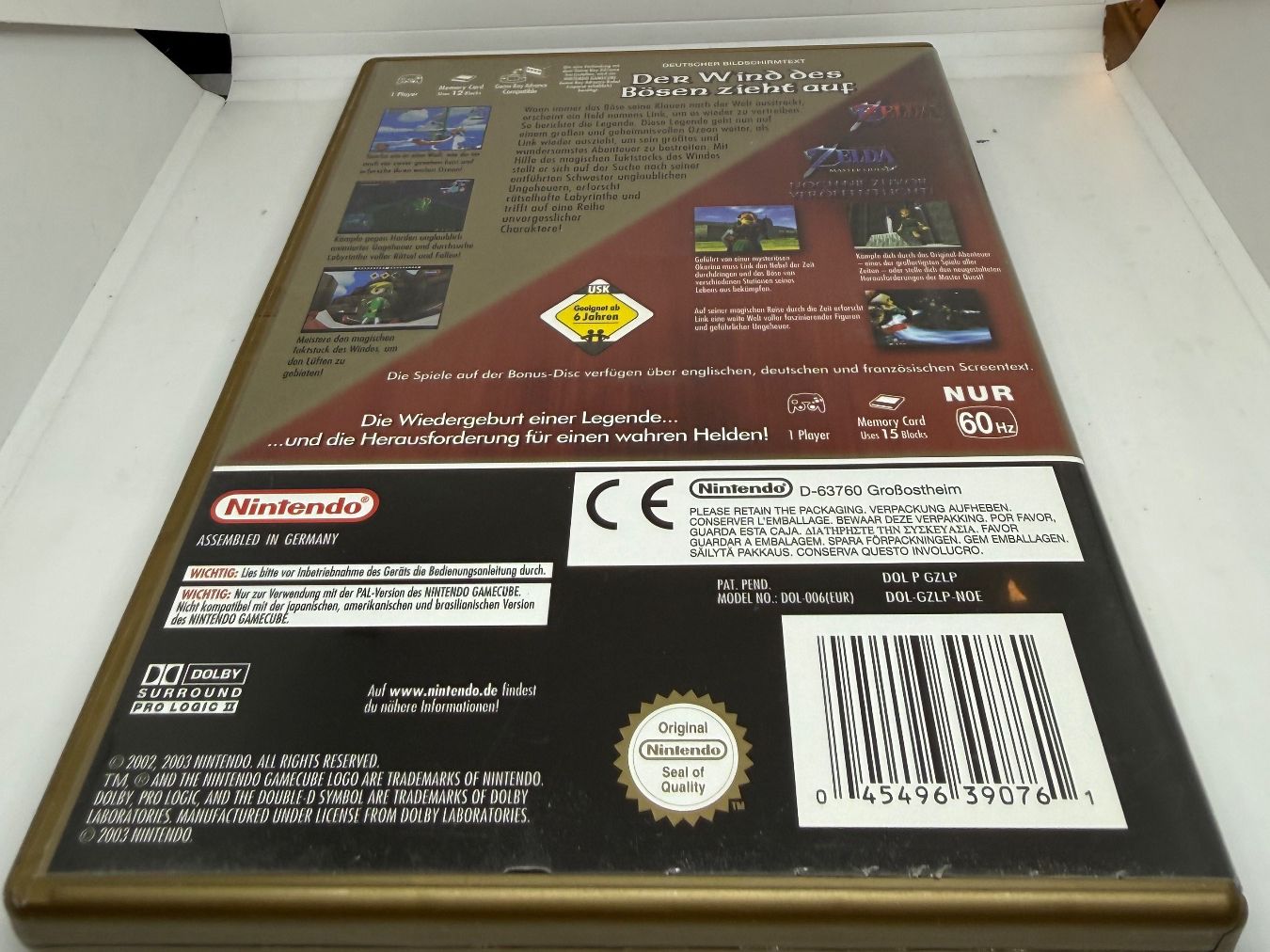 Nintendo Spiele: Zelda Wind Waker Limited Edition Gamecube – Gebraucht aus Dietlikon von NESFEVER 1