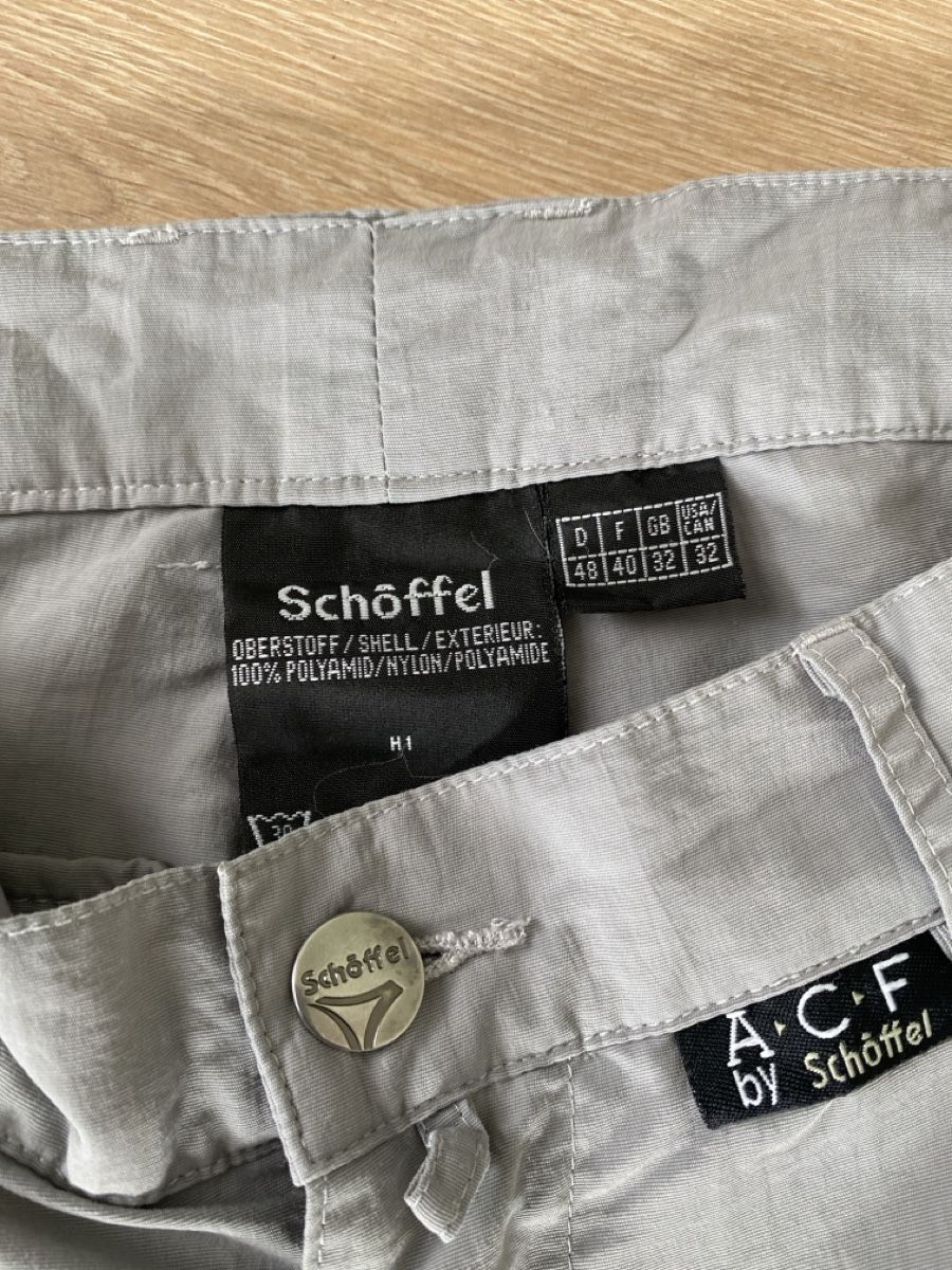 Schoeffel Pantaloni: Schoeffel 3/4 Hosen Grau Gr. 48 – Usato da Hergiswil NW venduto da mar_js5v 1