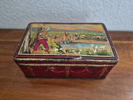 Alte Reese Backpulver Blechdose Vintage Reklame Blech Dose