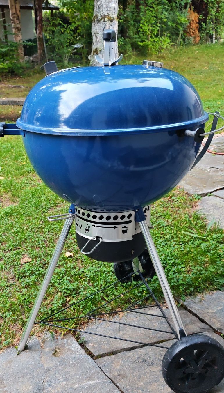 Griglie: Barbecue bleu occasion weber  – Usato da Lausanne 25 venduto da nlm