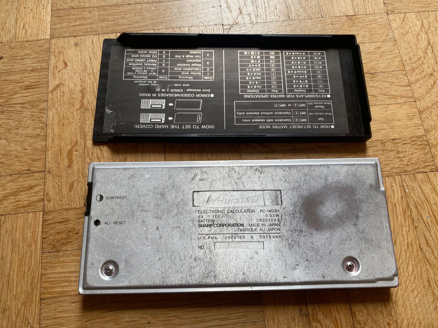 Sharp Taschenrechner: Sharp PC-1403H Pocket Computer – Gebraucht aus Adliswil von  1