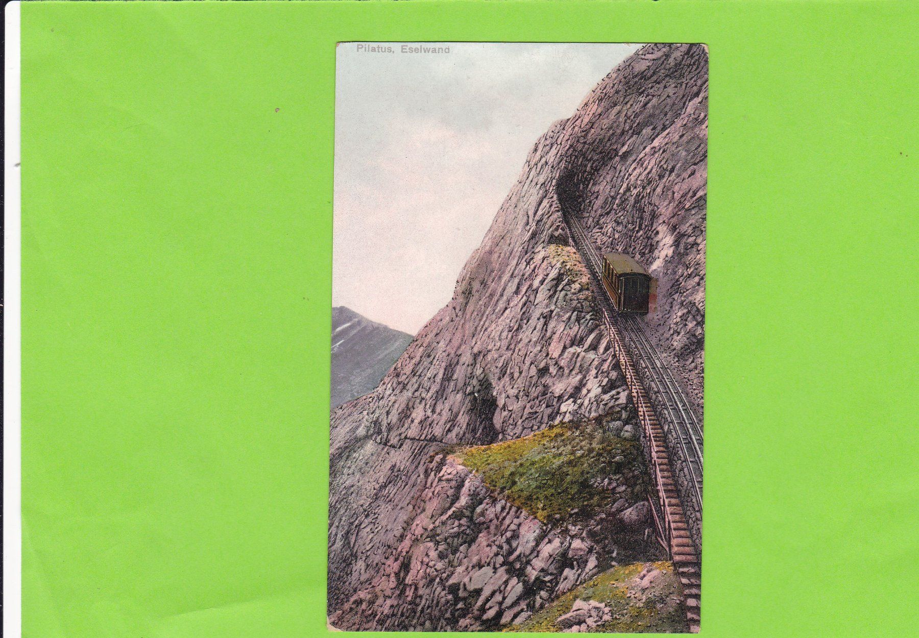 Cartoline postali: Pilatus-Eselwand – Usato da St. Peterzell venduto da neckertal