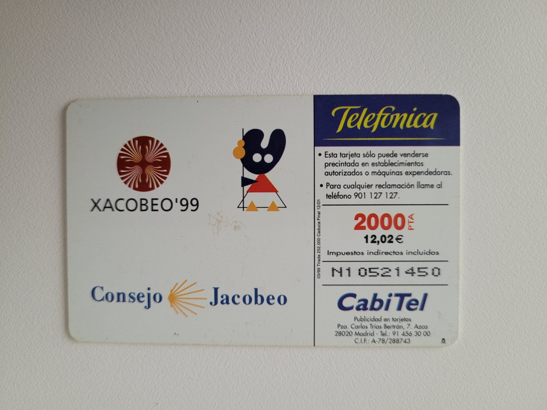 Cartes de téléphone: Telefonkarte Spanien – D'occasion à Inwil par Flower2325 1