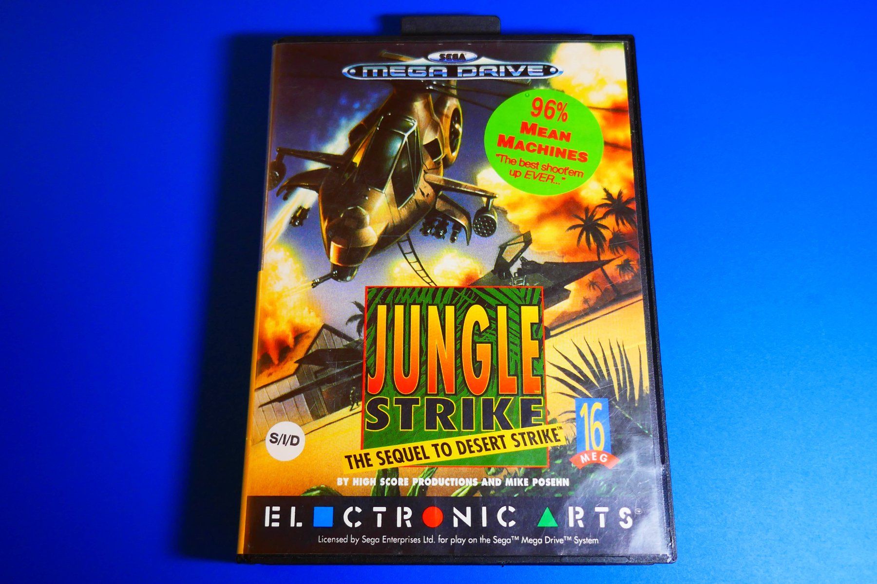 Sega Spiele: Jungle Strike : The Sequel to Desert Strike - Mega Drive – Gebraucht aus Vuarrens von Espace-Retro