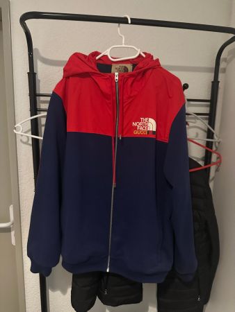Gucci X The North Face Logo Hooded/zip Track Jacket L