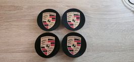 4er set Nabendeckel Porsche 65mm