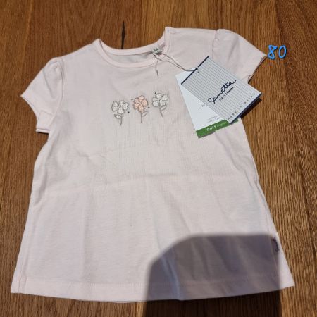 Sanetta Shirt Gr. 80 Blumenprint Sommer - neu