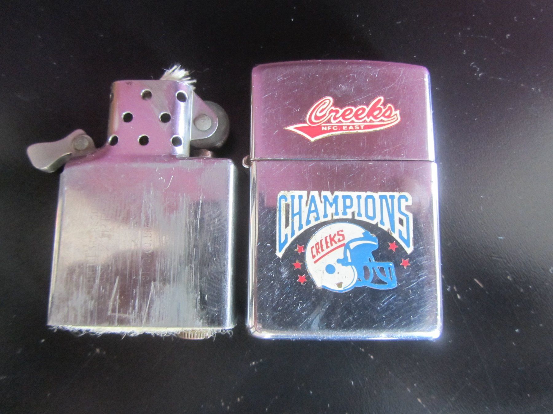 Zippo Accendini: Zippo American NFL Creeks 1991 – Usato da Pampigny venduto da Calypso06 3