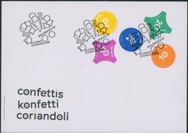 2023 - Konfetti - Ersttagsbrief FDC ET