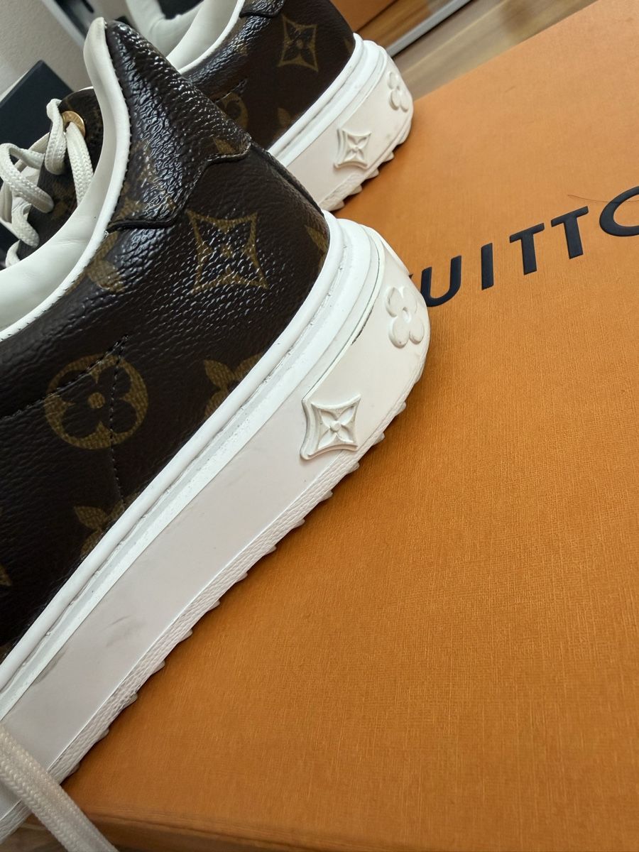 Louis Vuitton Scarpe da donna: Louis Vuitton Wmns Time Out Sneaker Monogram Grösse 36 – Nuovo (secondo la descrizione) da Bassersdorf venduto da s.phany 2
