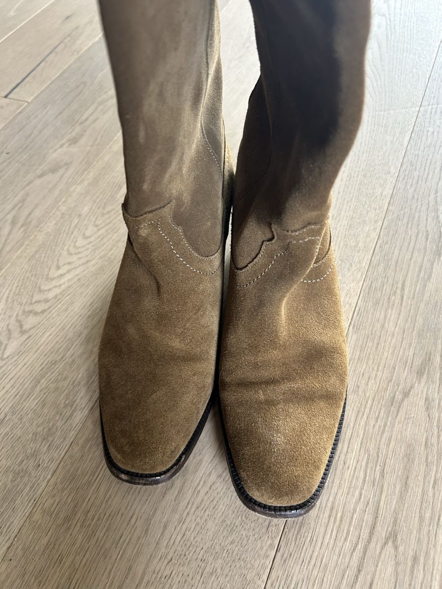 Damenschuhe: Bottes vanessabruno daim marron taille 37 occasion – Gebraucht aus Lully VD von Garance040 5