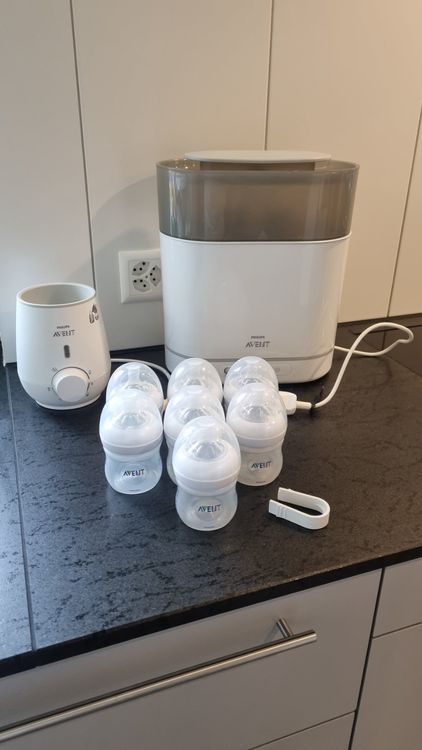 Flaschenwärmer Und Sterilisator Warmyplus DIGY - Mit Auftaufunktion Für Babyflaschen, Breigläser & Muttermilch