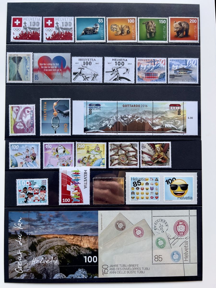 Tutti i francobolli: Frankatur postfrisch CHF 100.- – Nuovo (secondo la descrizione) da Glattbrugg venduto da Artos67 2