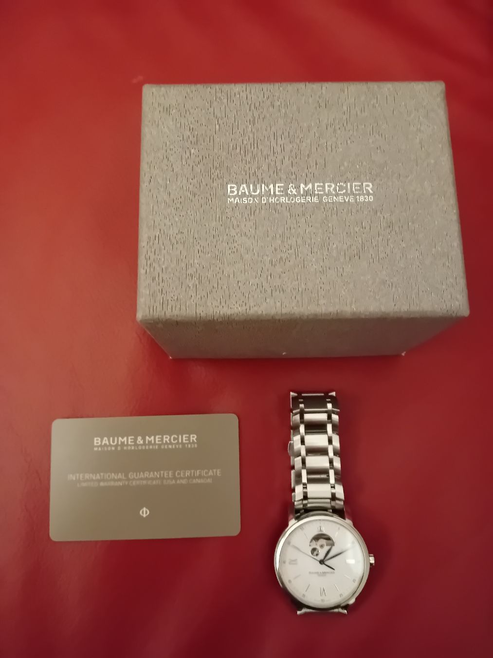 Baume & Mercier Uhren: Baume & Mercier Classima Open Heart – Gebraucht aus Bachenbülach von hemihe