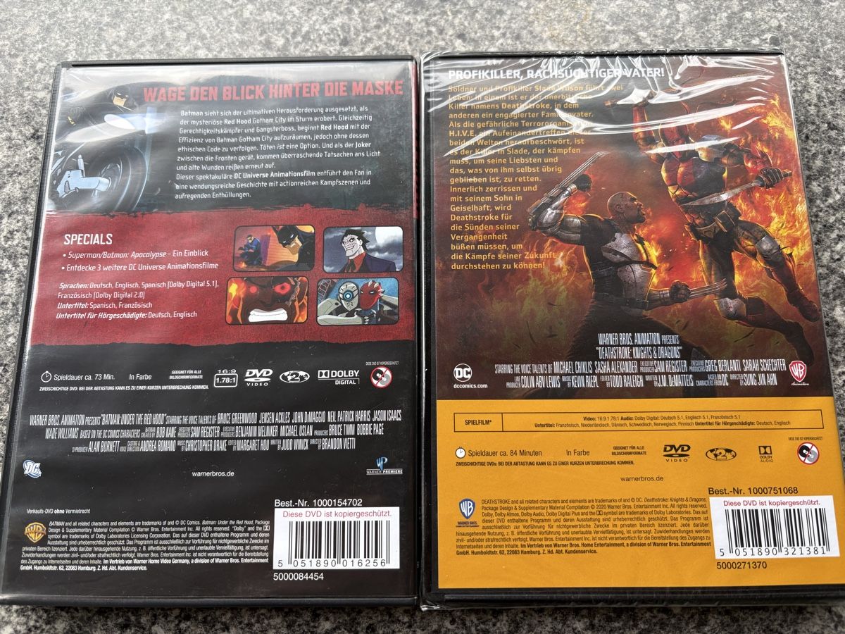 Tutti i DVDs: DVDs batman/ deathstroke ovp – Nuovo e nell'imballaggio originale da Herzogenbuchsee venduto da warrior77 2