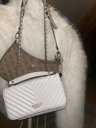 Guess Umhängetasche Weiss Damenhandtasche
