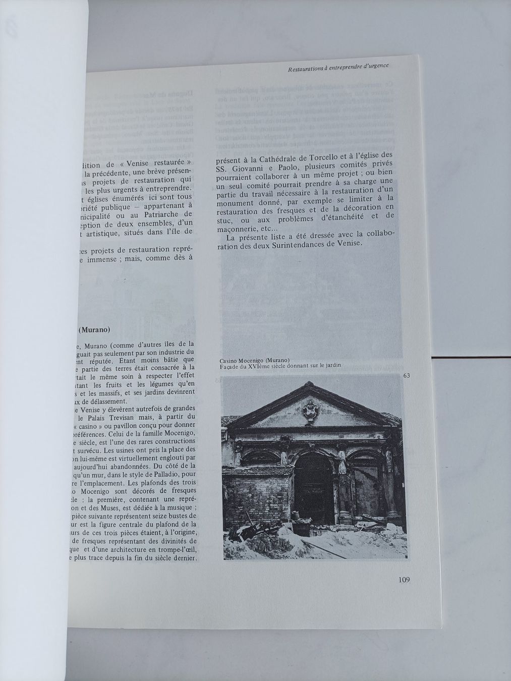 Libri: Venise restaurée / Unesco – Usato da crans montana venduto da AB3963 6