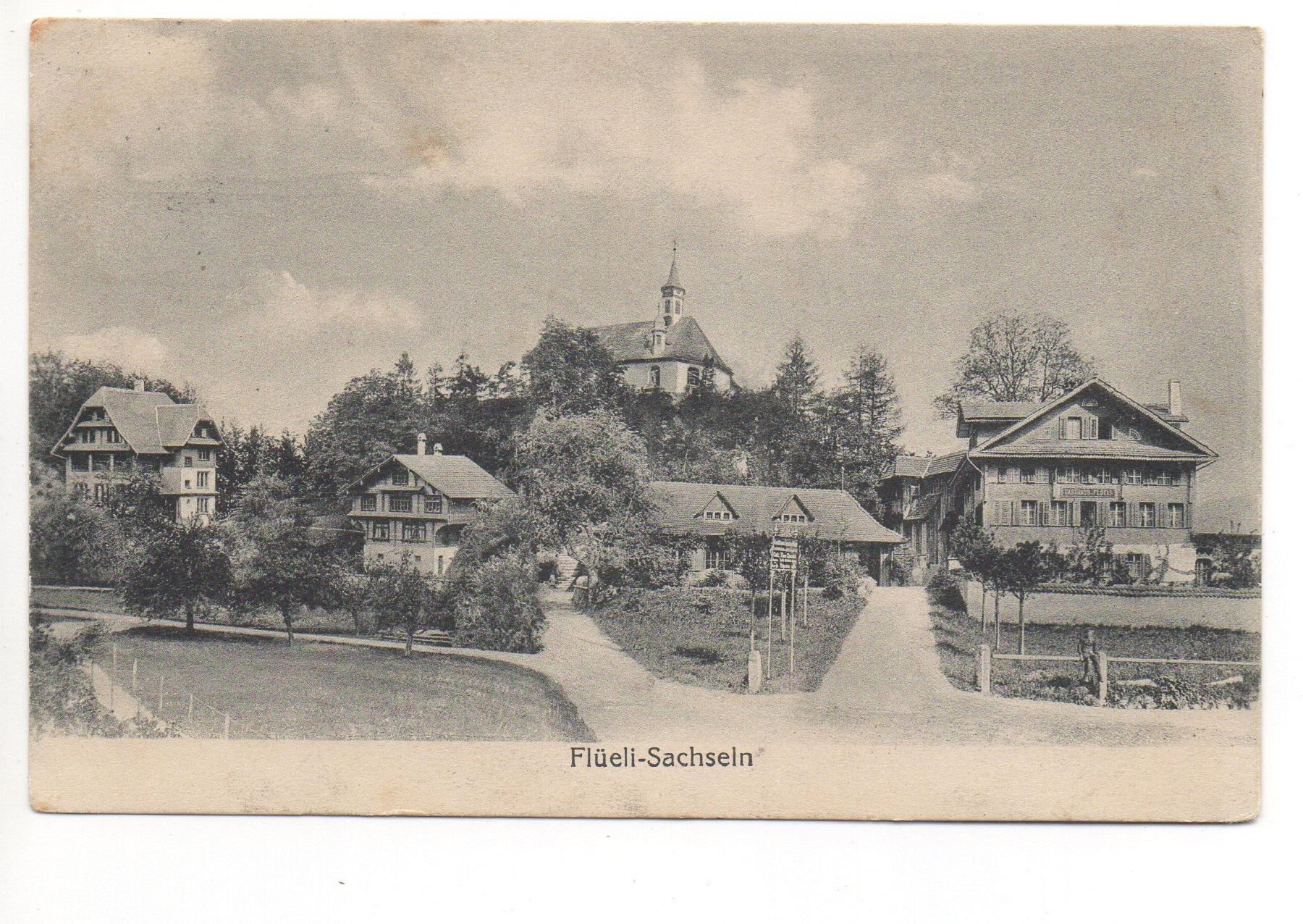 Cartes postales: FLÜELI-SACHSELN Gasthaus Flüeli – D'occasion à Jona par philajona