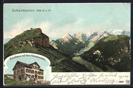 Hoher Kasten, Gasthaus auf dem Hohen Kas