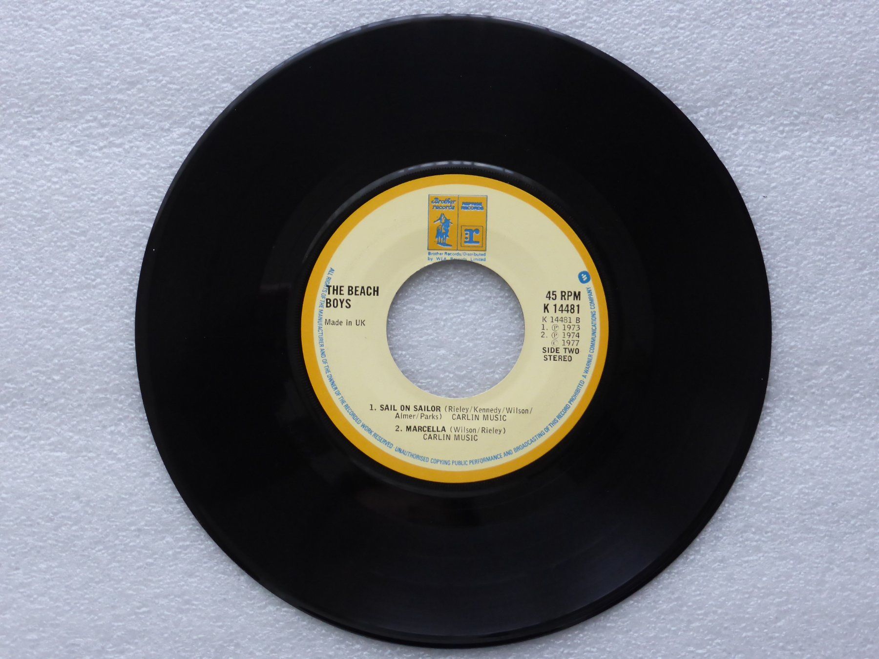Schallplatten: Vinyl Single   EP  THE BEACH BOYS – Gebraucht aus Küssnacht am Rigi von Mondkinder 2