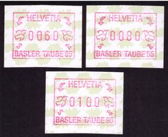 ATM 10_ BASLER TAUBE_ABO-Portosatz 0060/80/100 ! **