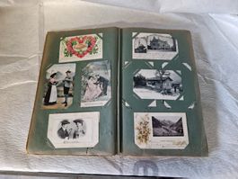 Postkarten Album Schweiz 38 Seiten  ca.220 Karten