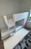 Kinderbett ANTHONY – Etagenbett mit Ausziehbett & Stauraum,