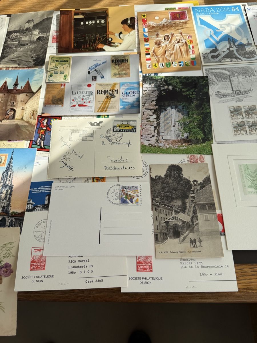 Cartoline postali: 100 AK/PK und Maximumkarten Schweiz ab Alt – Usato da Murgenthal venduto da Tina_4055 8