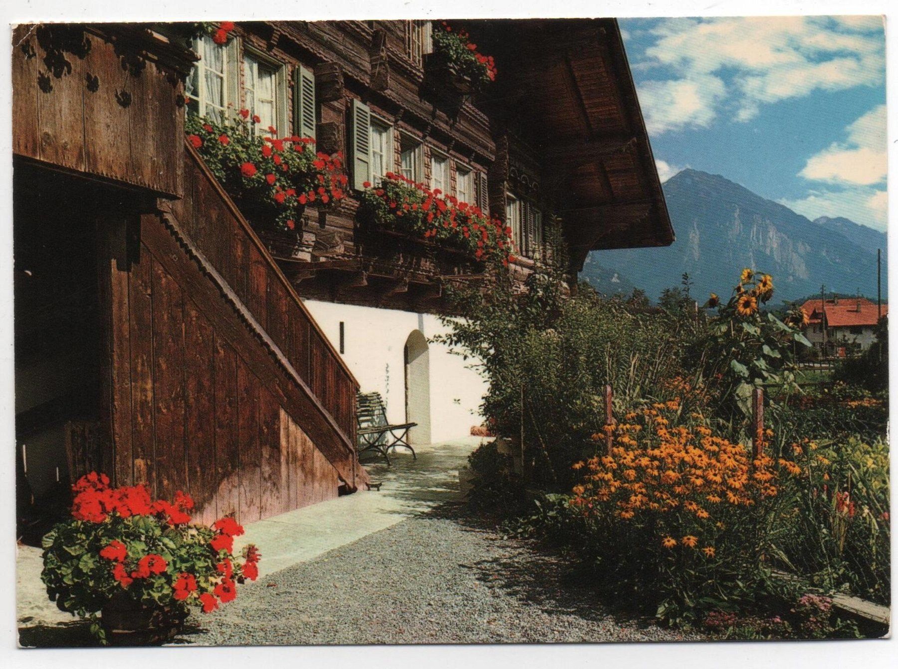 Cartes postales: MEIRINGEN Haslitaler Bauernhaus – D'occasion à Jona par philajona