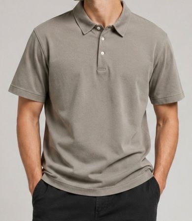 Polo kaki Mango M