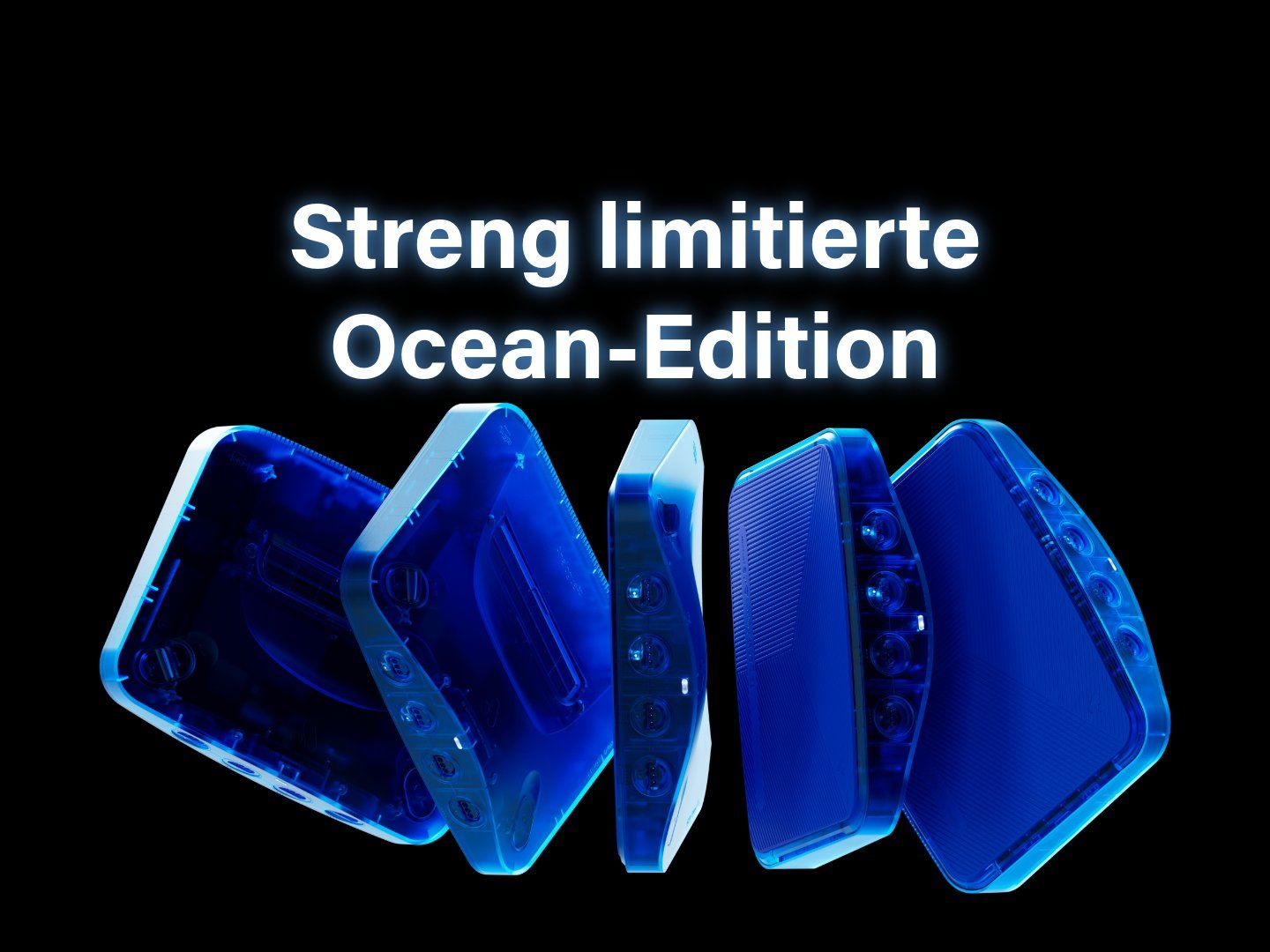 Analogue Konsolen: Analogue 3D -Prototype - Ocean Limited Edition🌊NEU & SEALED – Neu und originalverpackt aus Tann von Y.B.A 1