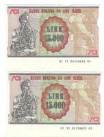 Italien Benzingutscheine/Nostralgie ZH 247333/Buoni Benzina