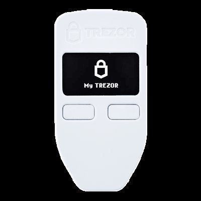 PC: Trezor One White Fabrikneu & Sealed – Nuovo e nell'imballaggio originale da Matzendorf venduto da HaiNakamoto 2