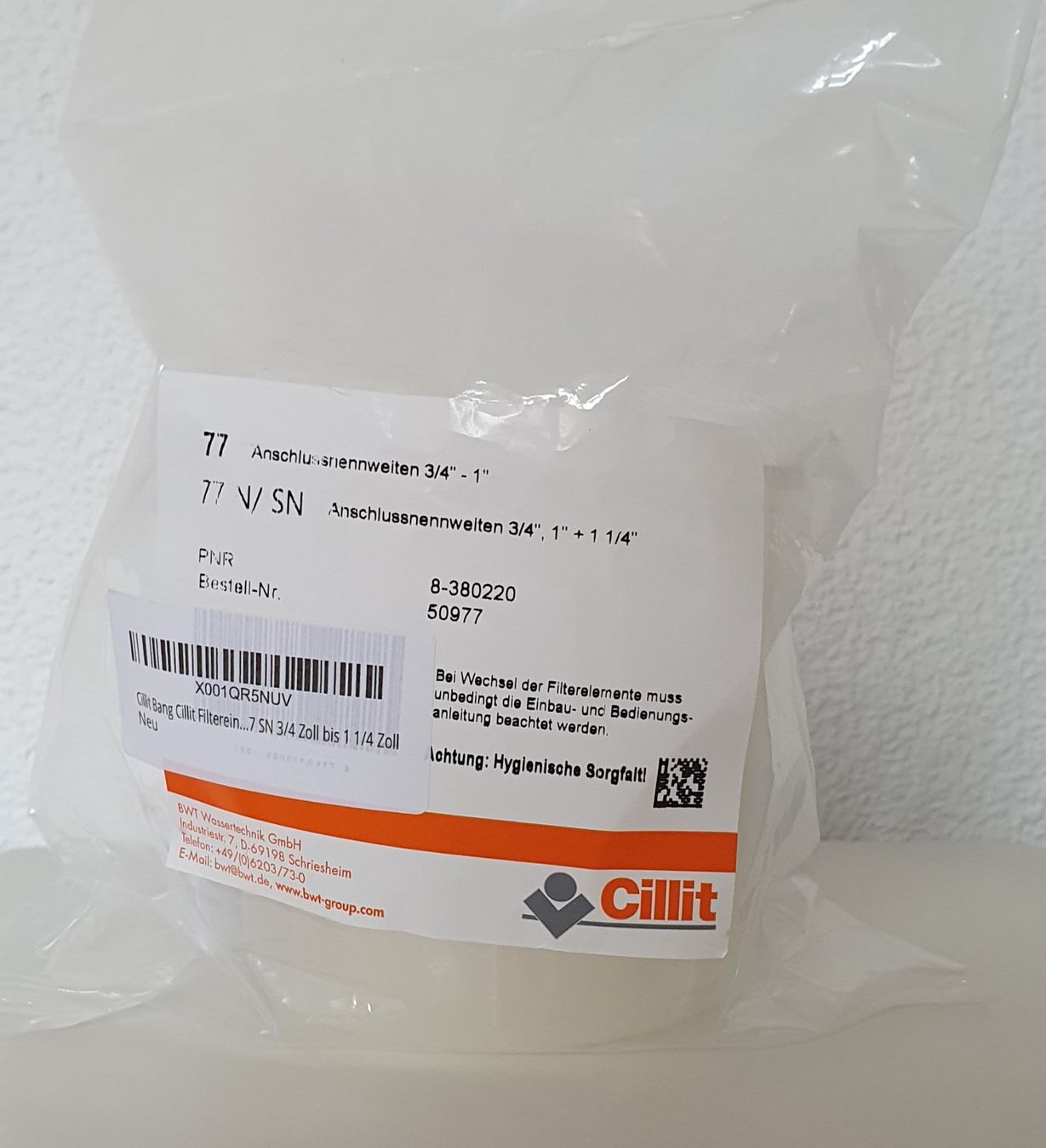 Sanitari: Cillit Bang Wasserfilter – Nuovo e nell'imballaggio originale da Herisau venduto da Lordar 2