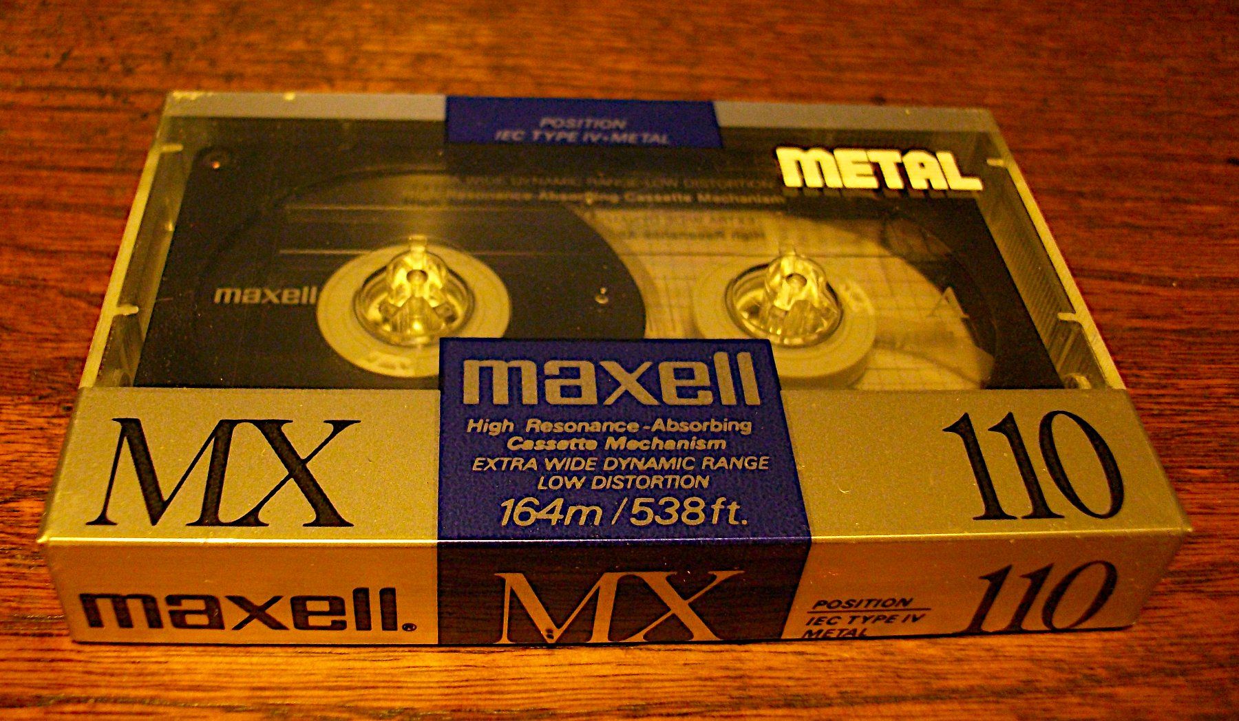 Musicassette: MAXELL - MX 110 IEC IV - Metal Position – Nuovo e nell'imballaggio originale da Niedergösgen venduto da Graficarts
