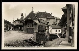 AK Gruyères, Les anciennes mesures et le Calvaire