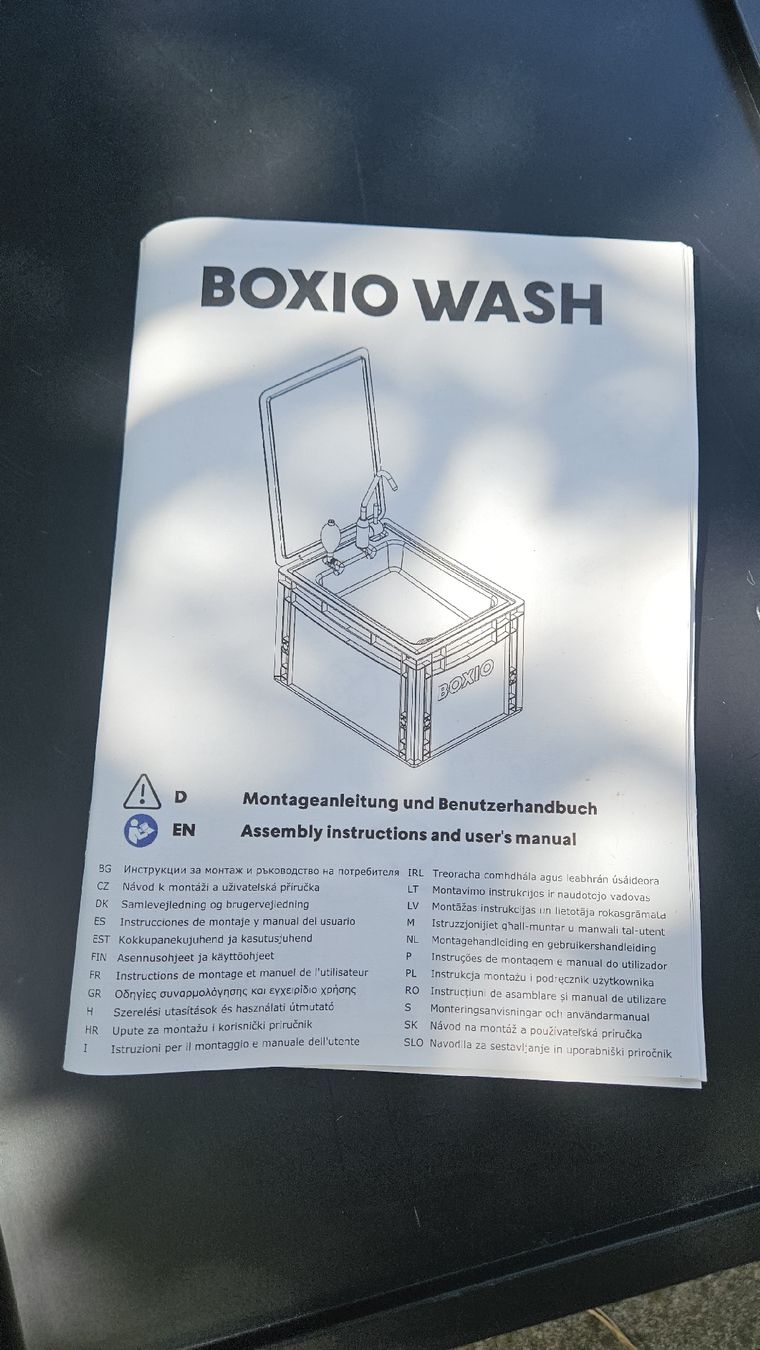 Spülbecken & Waschbecken: Neuwertiges Boxio Waschbecken – Neu (gemäss Beschreibung) aus Gontenschwil von Oetwil91 6