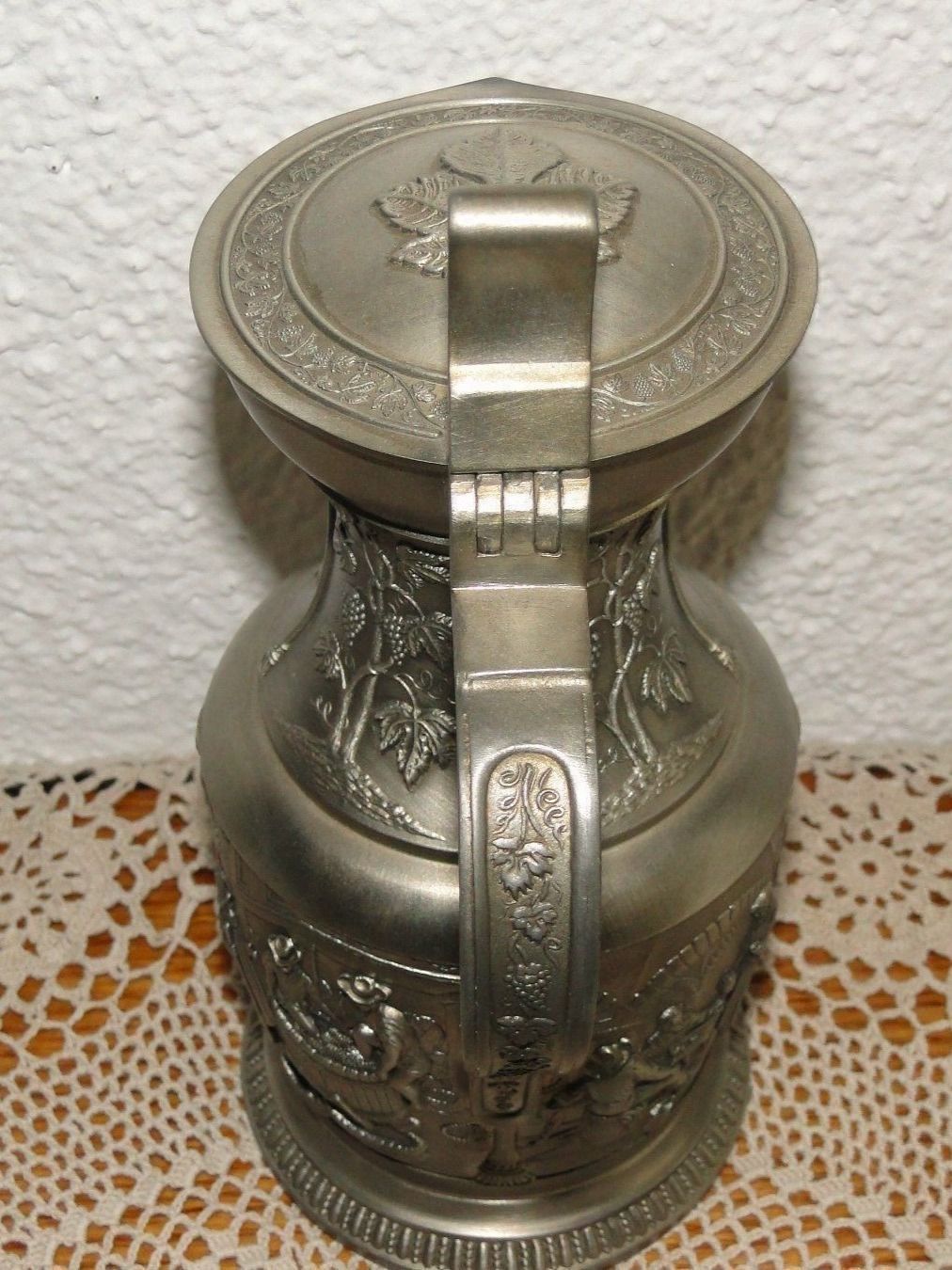 Caraffe: Vintage Zinn Krug -Einzigartig – Usato da Emmenbrücke venduto da Ulisse-22 8