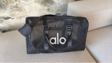 Tasche Mesh Schwarz Alo Yoga