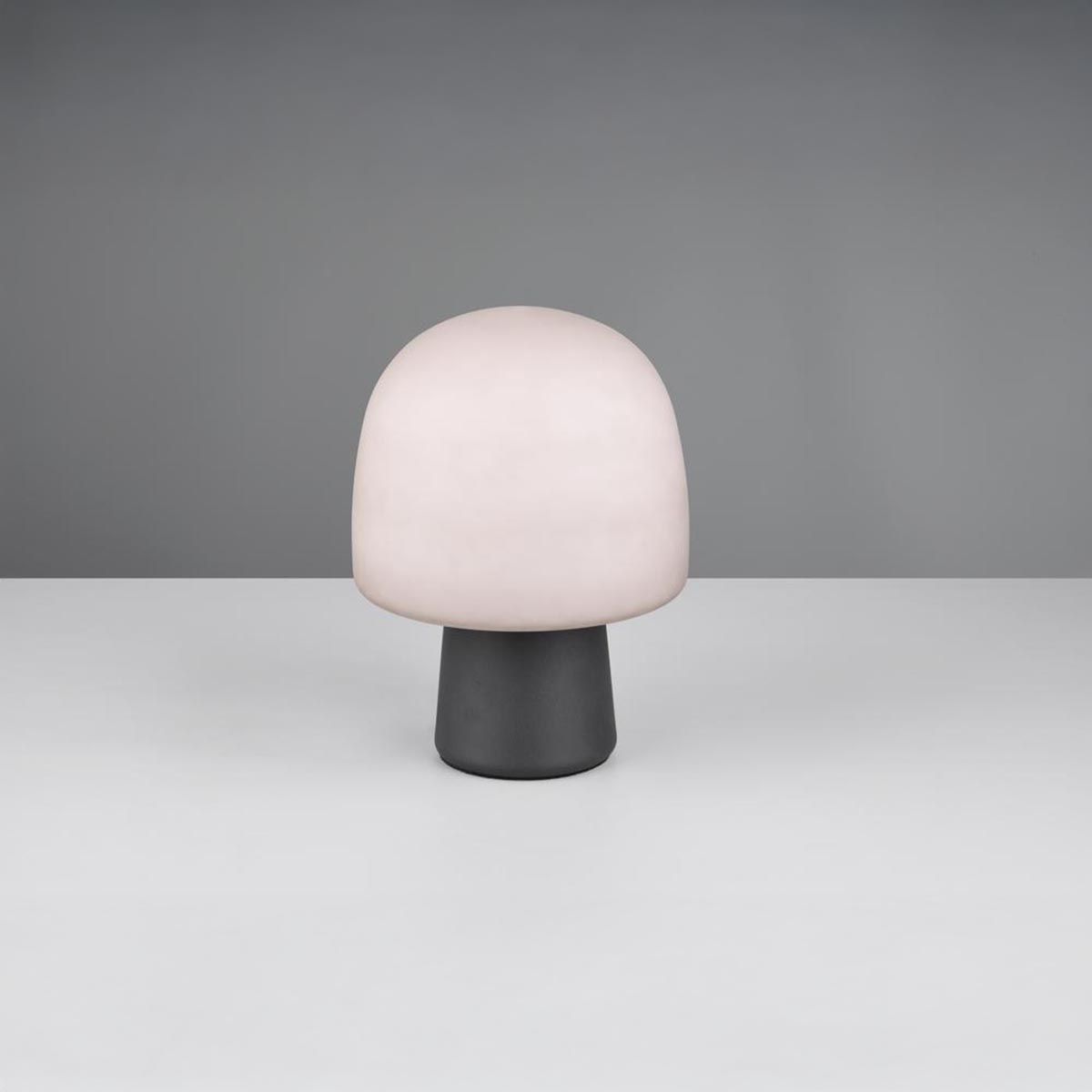 Lampen: Tischleuchte, Glas, Taupe, 27 cm Höhe – Neu (gemäss Beschreibung) aus Kreuzlingen von Smart-Light 7