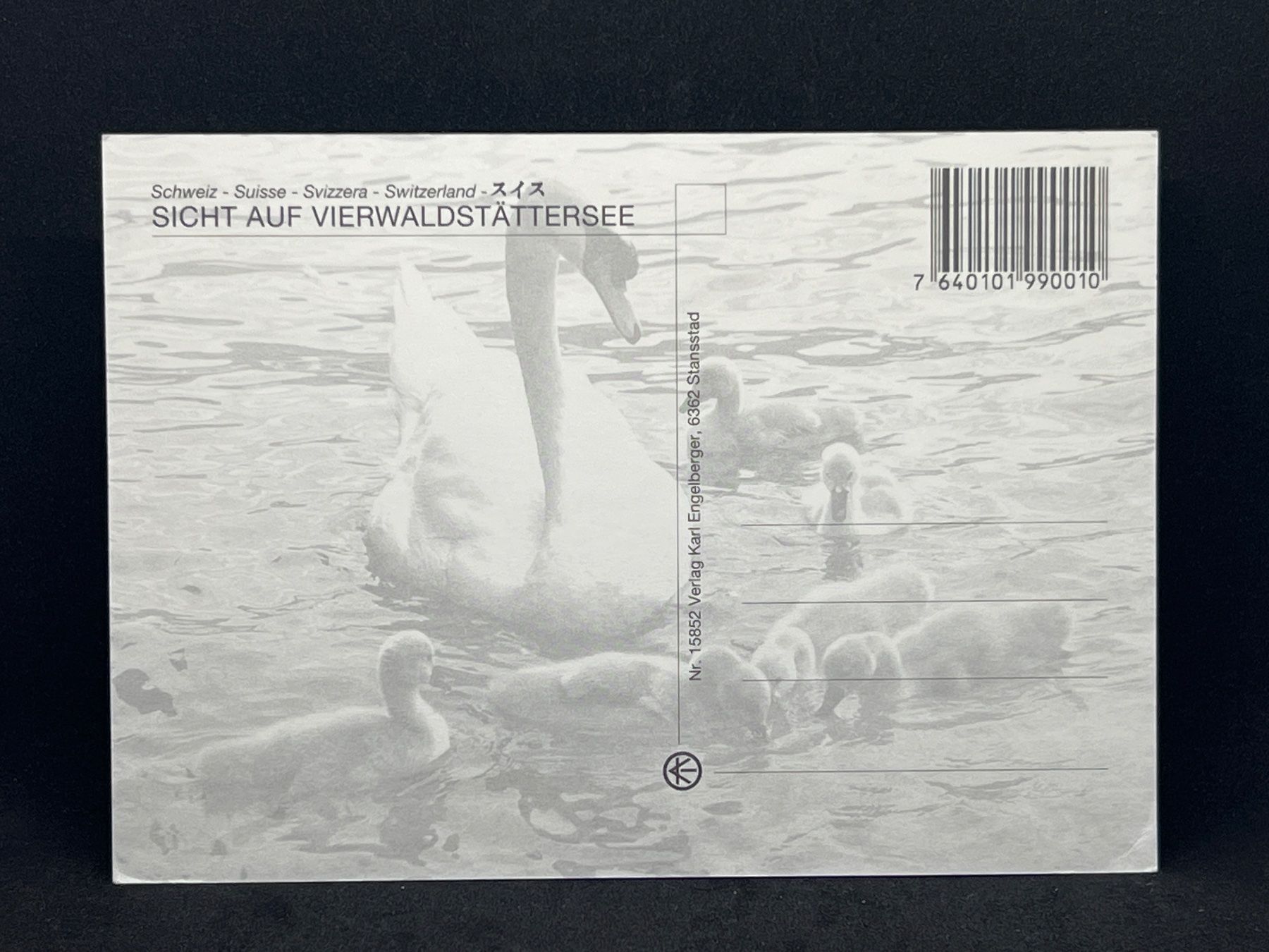 Cartoline postali: Sicht auf Vierwaldstättersee – Usato da Widnau venduto da Brusi9 1